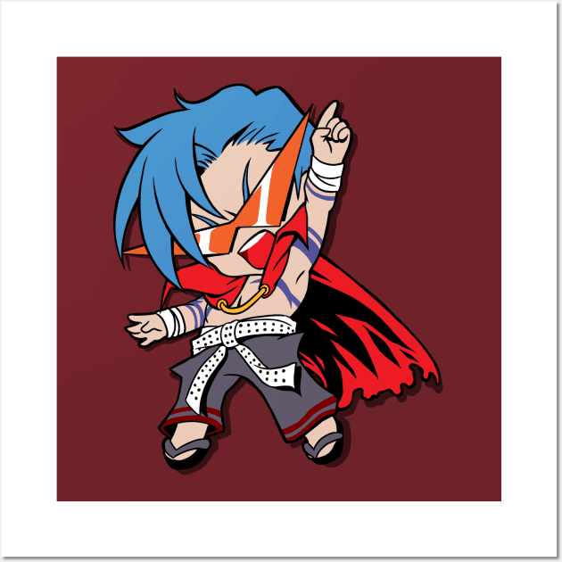 Little Kamina Wall Art by spookyruthy